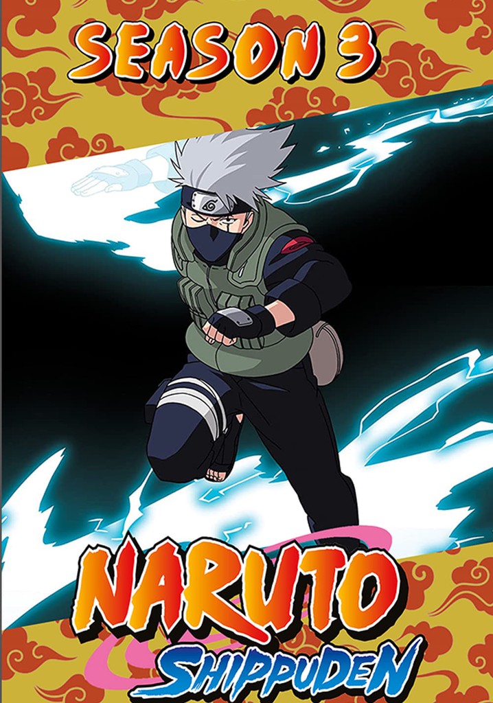 Naruto 3 Temporada Completa Em 3 Dvds