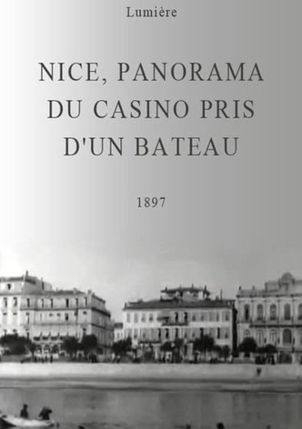 Panorama du casino pris d'un bateau