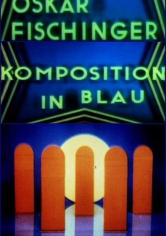 Komposition in Blau