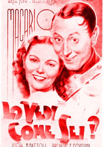 Lo vedi come sei... Lo vedi come sei?