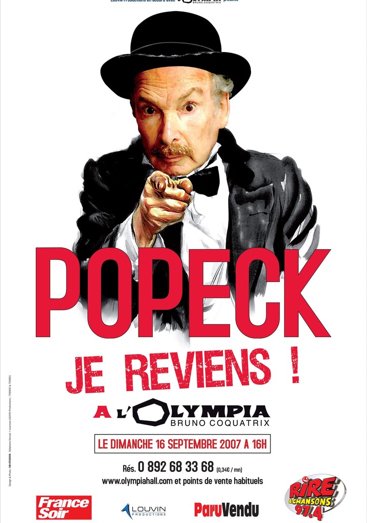 Popeck à l'Olympia