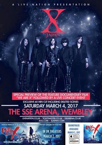 X Japan Live 2017 At The Wembley Arena