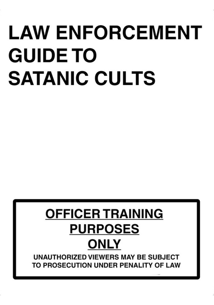 Law Enforcement Guide to Satanic Cults