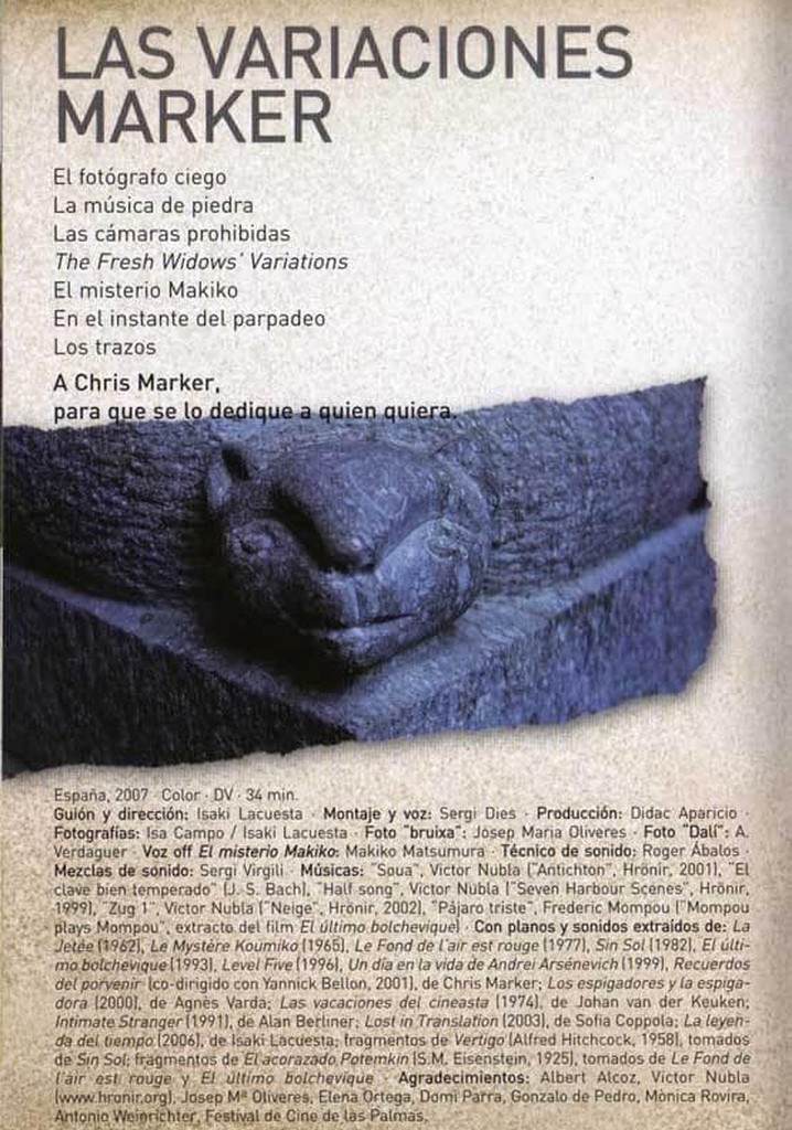 The Marker Variations