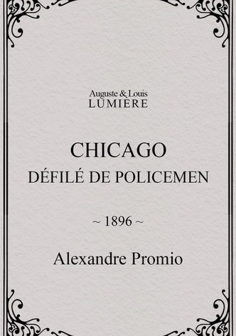 Chicago, défilé de policemen