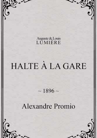 Halte à la gare