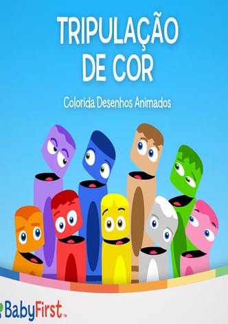 Tripulação de Cor - Colorida Desenhos Animados