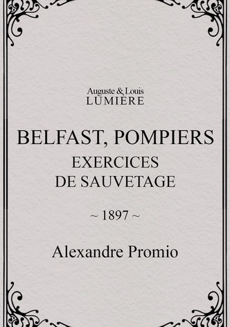 Belfast, exercices de sauvetage