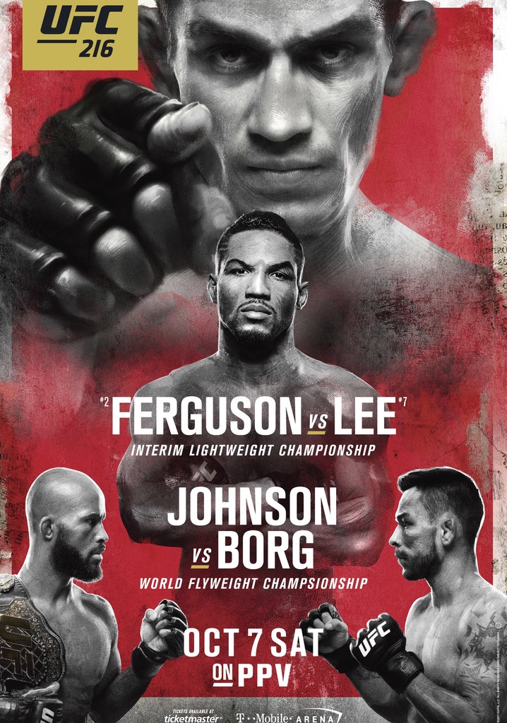 UFC 216: Ferguson vs. Lee