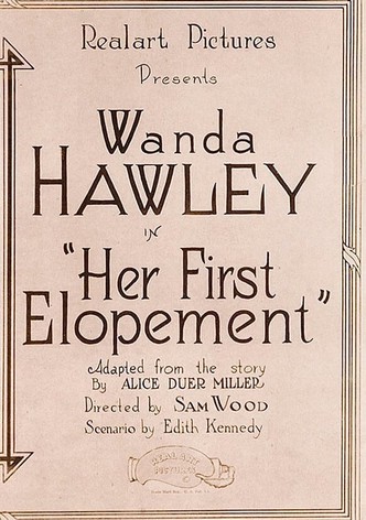 Her First Elopement