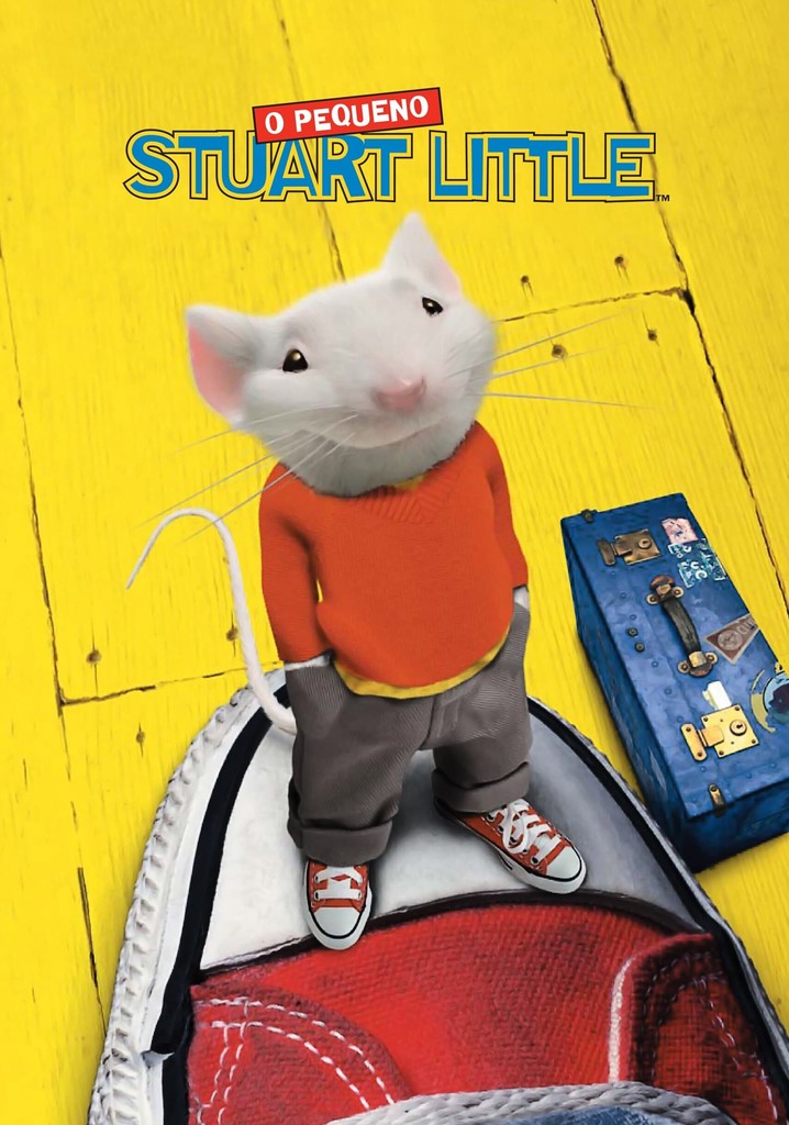 O pequeno Stuart Litlle. Disponível na Netflix #desenhos #filmes