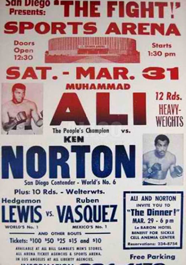 Muhammad Ali vs. Ken Norton streaming online