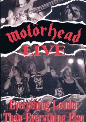 Motörhead - Everything Louder Than Everything Else