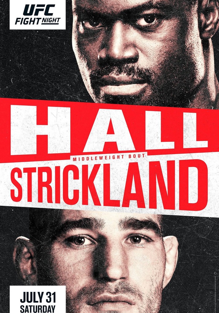 UFC on ESPN 28: Hall vs. Strickland