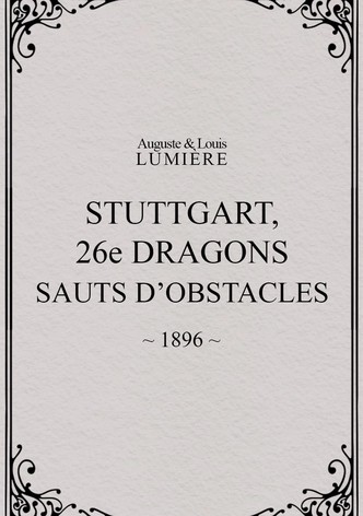 Stuttgart: 26th Dragoons Jumping Obstacles