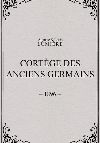 Cortège des anciens Germains
