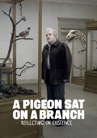 Gołąb przysiadł na gałęzi i rozmyśla o istnieniu