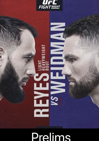 UFC on ESPN 6: Reyes vs. Weidman - Prelims