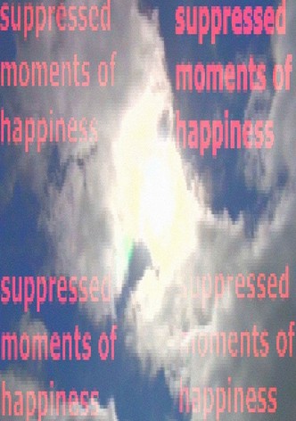 suppressed moments of happiness