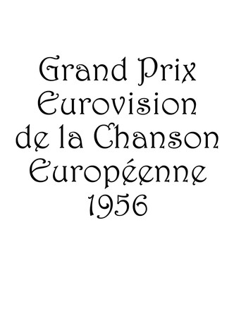 Eurovision Song Contest 1956