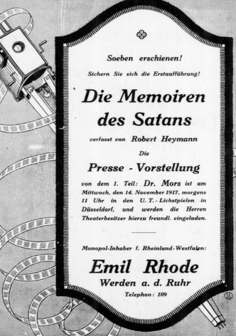 Die Memoiren des Satans, 1. Teil - Doktor Mors