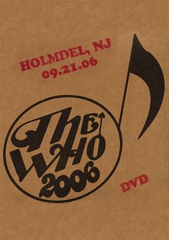 The Who: Holmdel 9/21/2006