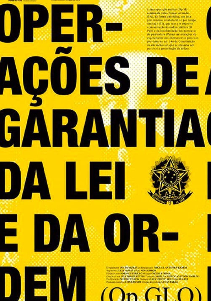 Operações de garantia da lei e da ordem