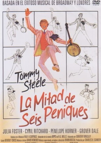 La mitad de seis peniques