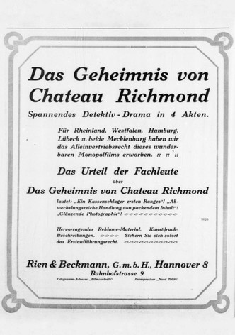 Das Geheimnis von Chateau Richmond