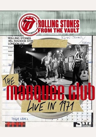 From the Vault: The Marquee Club Live in 1971