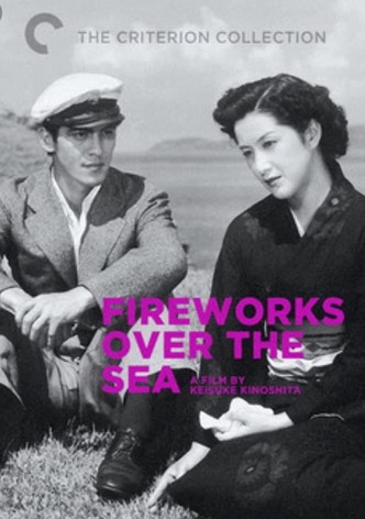 Fireworks Over the Sea