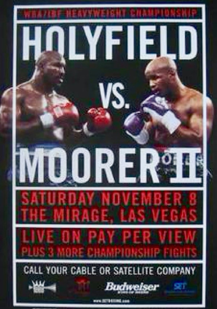 Evander Holyfield vs. Michael Moorer II