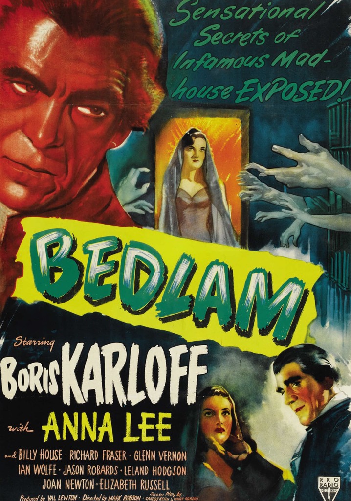 Bedlam streaming where to watch movie online?