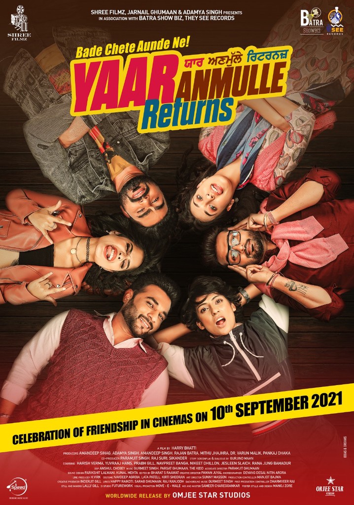 Yaar Anmulle Returns streaming where to watch online