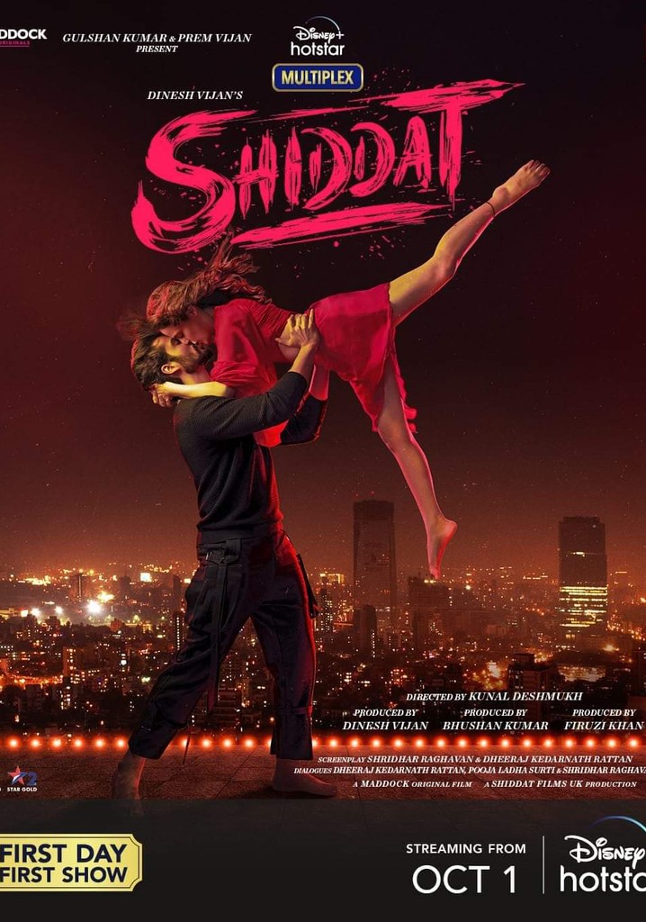 Shiddat streaming: where to watch movie online?