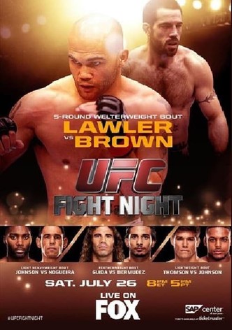 UFC on Fox 12: Lawler vs. Brown