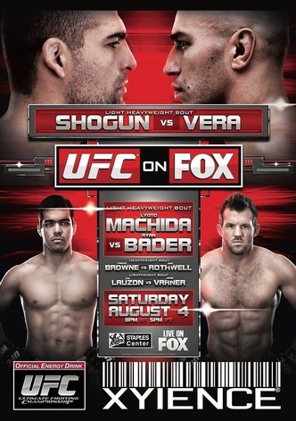 UFC on Fox 4: Shogun vs. Vera