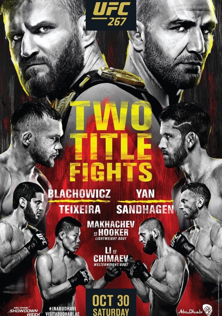UFC 267: Blachowicz vs. Teixeira