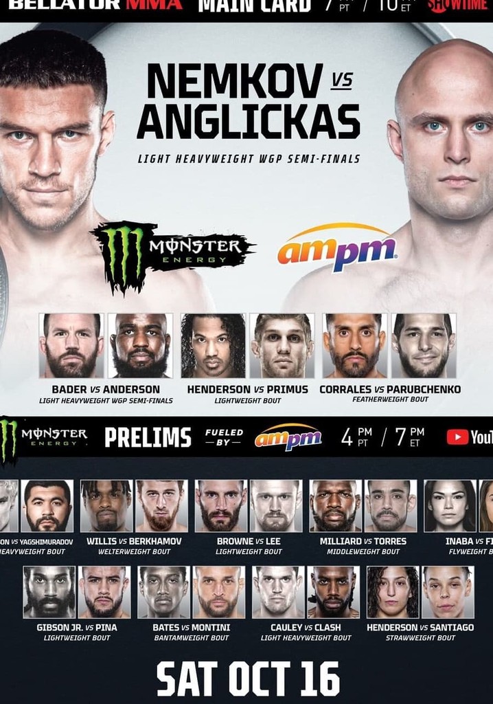 Bellator 268: Nemkov vs. Anglickas
