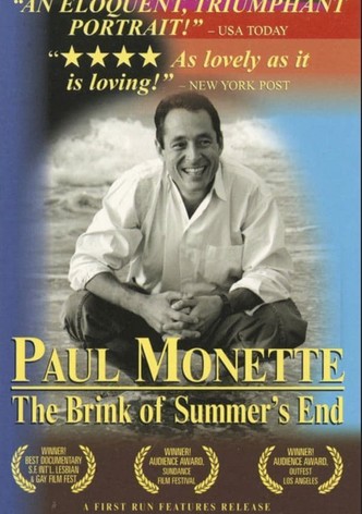 Paul Monette: The Brink of Summer's End