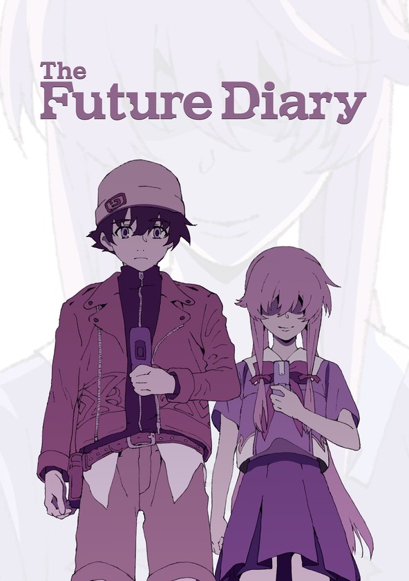 Diary Future Anime Mirai Nikki, Poster Anime Future Diary