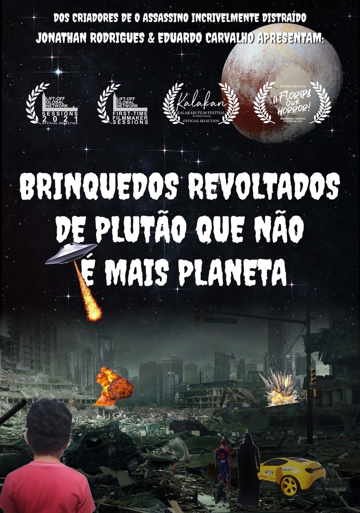 Revolted toys from Pluto that is no longer a planet