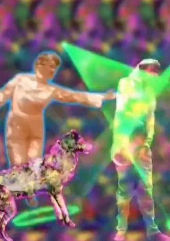 Feeling Free with 3D Magic Eye Poster Remix