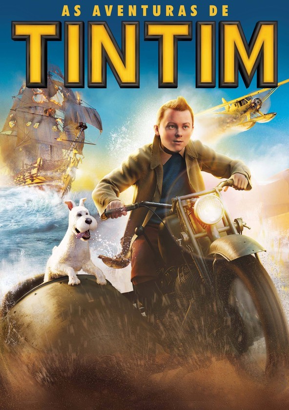 No ar o jogo online do filme As Aventuras de Tintim ~ Tintim por Tintim