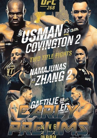 UFC 268: Usman vs. Covington 2 - Early Prelims