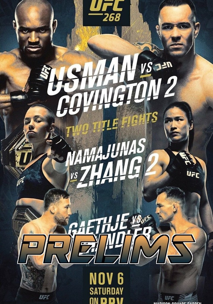 UFC 268: Usman vs. Covington 2 - Prelims