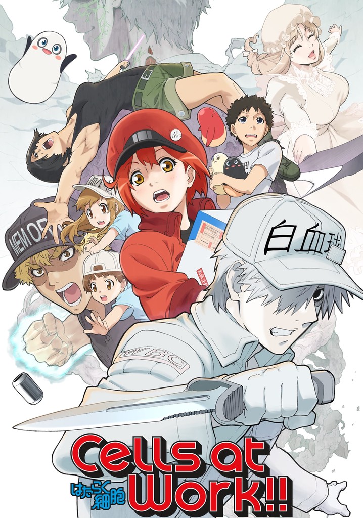 Anime Cells at Work está disponível na Netflix