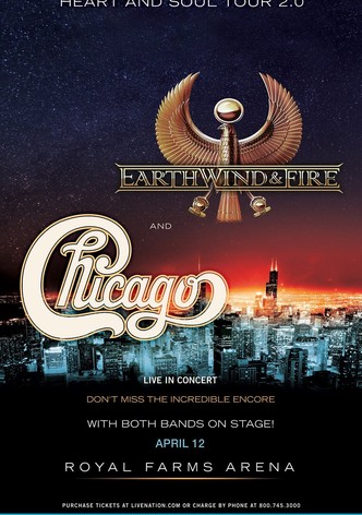 Chicago and Earth, Wind & Fire - Heart and Soul Tour 2015