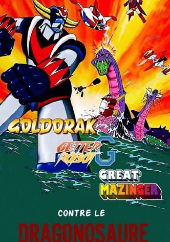 Goldorak, Getter Robot G, Great Mazinger contre Le Dragonosaure