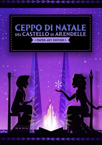 Ceppo di Natale del castello di Arendelle